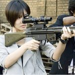 아이리스 김소연 사격자세, 이게 뭐냨ㅋㅋㅋ