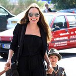 <b>오랫만</b>에 쇼핑 나온 안젤리나 졸리!