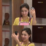 하이킥에서 신<b>세경</b> 핸펀으루 셀카찍는 모습 너무나 귀여워~