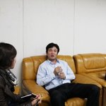(사진有) 손호영,김태우,류승찬,dia 인터뷰했습니다.