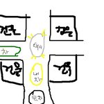 사거리골목길 막고있는택시..그리고 무서운아저씨..