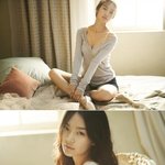 란제리 화보 찍은 <b>신민아</b>, 청순하면서 섹시해