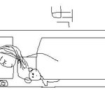 [그림有]같이 잘 자다가 새벽에 깨보니 이게 무슨;;;