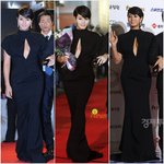 김혜수 <b>청룡</b> 드레스, 모델과 비교!