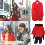 요즘 빨간코트에 꽂혔어요. 이소연vs<b>카라</b>