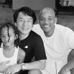 윌 스미스 11세 아들, <b>성룡</b>과 무술 ‘하이킥’