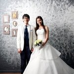 <b>박재정</b>-유이 커플, 웨딩사진 공개
