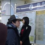 지하철에서 정가은을 봤어요.