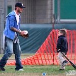 항상 아이들이랑 잘 놀아주는 <b>베컴</b>