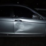 제가 후진하다가 뒤를 미처 못보고 <b>혼다</b>와 접촉사고를..사진有