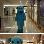 <b>하트비트</b> 추는 파란 곰돌이!!!!!!!!!!!!