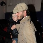 커플룩은 아들이랑, 다정한 <b>베컴</b> 가족