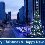 뉴욕 야경으로 변신한 청계광장