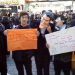 [사진有]  명동!프리허그 ~~ 후기요 ㅅㅅ