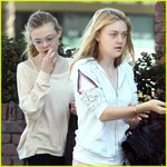 다코타패닝 <b>엘르</b>패닝 자매 쌩얼포착!!