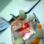 사진有)재활용된 치킨 무!! 정말 짜증납니다.