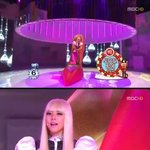 mbc 가요대제전에서 일본가수무대랑 비슷한 손담비 무대