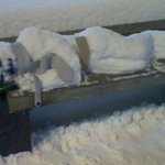 외국인이 정성스레 만든 눈사람 부신 무개념 남녀(사진有)