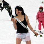 수영복입고 스키를? <b>보드</b>복 엣지입게 입자~!