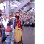 한복입고 <b>펌프</b>하는 조권-가인 직찍