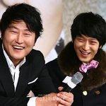 송강호,강동원! <의형제><b>제작</b>보고회 현장!