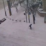 (사진有)눈사람 만들다가 눈사람 됐어요.