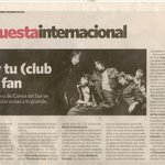 아르헨티나 <b>최대</b> 일간지 clarin 에 소개된 한국가수