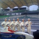 무한도전팀 f1도전 인증샷