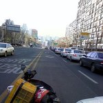 상습범 오토바이 운전자. 사진有