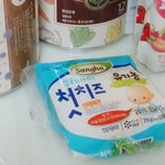 매일유업 아기 치즈 새로 나왔다네요.. 먹이고 있었는뎅..ㅋ