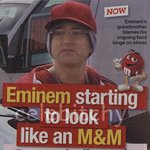 충격 직찍! 초 대박으로 살찐 힙합계의 <b>몬스터</b> 에미넴!