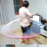 (사진有) 훌라후프 돌리는 여자