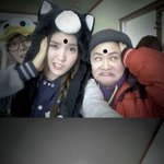 티아라 <b>효민이</b> 올린 청춘불패 촬영장 직찍