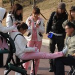 출발 드림<b>팀</b> <b>촬영</b>하는 소녀시대, 카라, 브아걸!