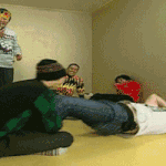 1박2일 강호동 돼지 <b>슬라이드</b>, 대박ㅋㅋㅋㅋ