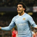 ‘테베즈 2골’ 맨시티, 맨유에 2-1 역전승.