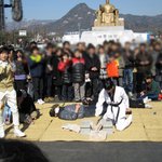 광화문에서 만난 김소연,아웃사이더