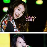 설리, 신구대 <b>ot</b>에서 공연하는 모습 직찍