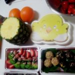 첨 만들어본 6단 도시락