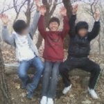 산갔는데 내친구 얼굴이...