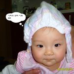 <b>수빈</b> 공주와 기저귀 모자 ^_^