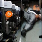 삼화고속 버스안의 떡실신남