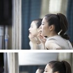 광고촬영중인 송혜교, <b>조각</b>같은 옆라인