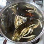 [이와<b>츄</b> 샤브샤브 칼국수] 아내와 아이들을 위해 야채와 소고기 요리