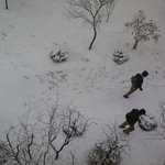 <b>폭설</b>오는날 학교간 고등학생..