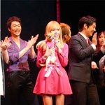 소녀시대 제시카 뮤지컬 <b>커튼콜</b> 사진들, 상큼한 미소