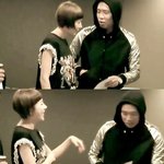 <b>엠씨</b>몽과 녹음하는 서인영, 더 짧아진 머리