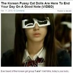 미국 연예기사 홈페이지 <b>메인</b>에 티아라가...