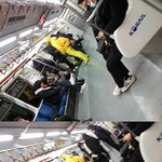 ▶인증샷샷! 지하철에 나타난 ▶패셔니독재자