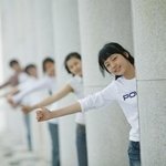 중학교때 대학교 <b>홍보</b>책자 모델 한 구하라